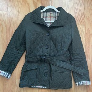 Burberry London Utility Jacket, olive green, size S